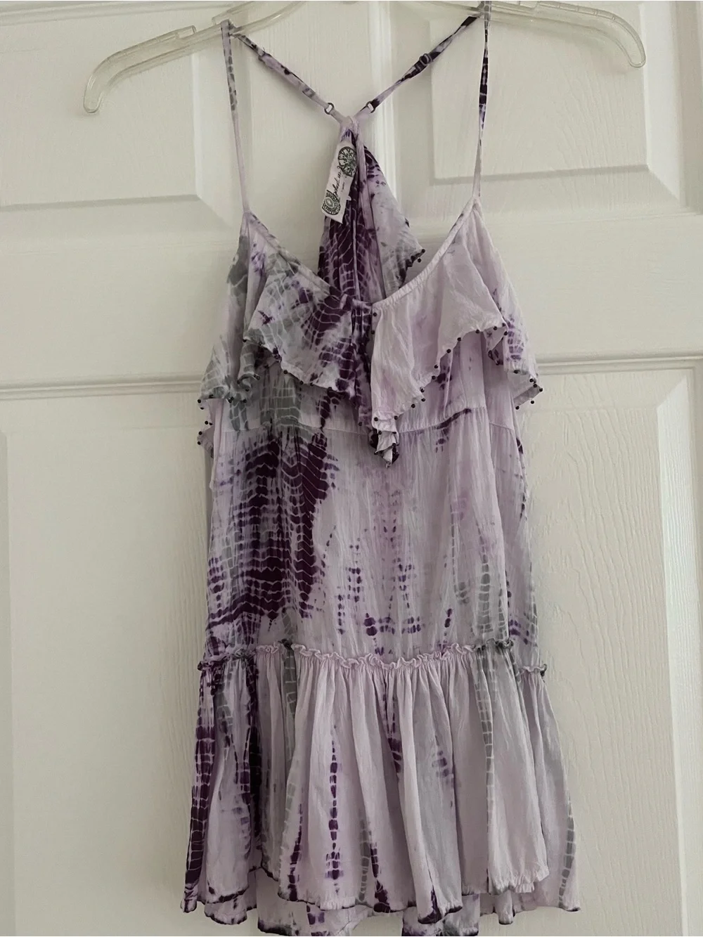 Free People Purple Tie-Dye Sundress - Picture 2 of 3